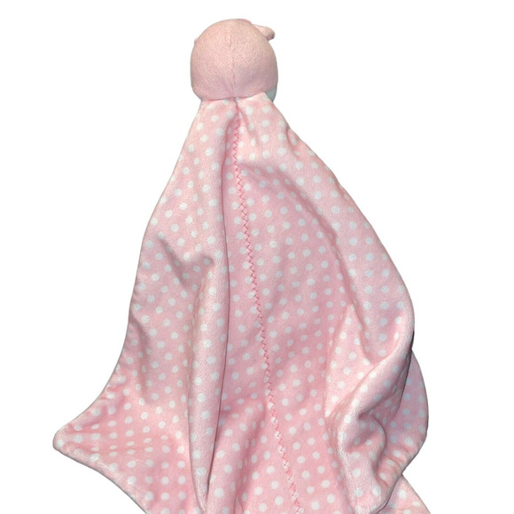 Carters Lovey Plush Giraffe Child of Mine Rattle Baby Security Blanket Pink 13" - Picture 8 of 11